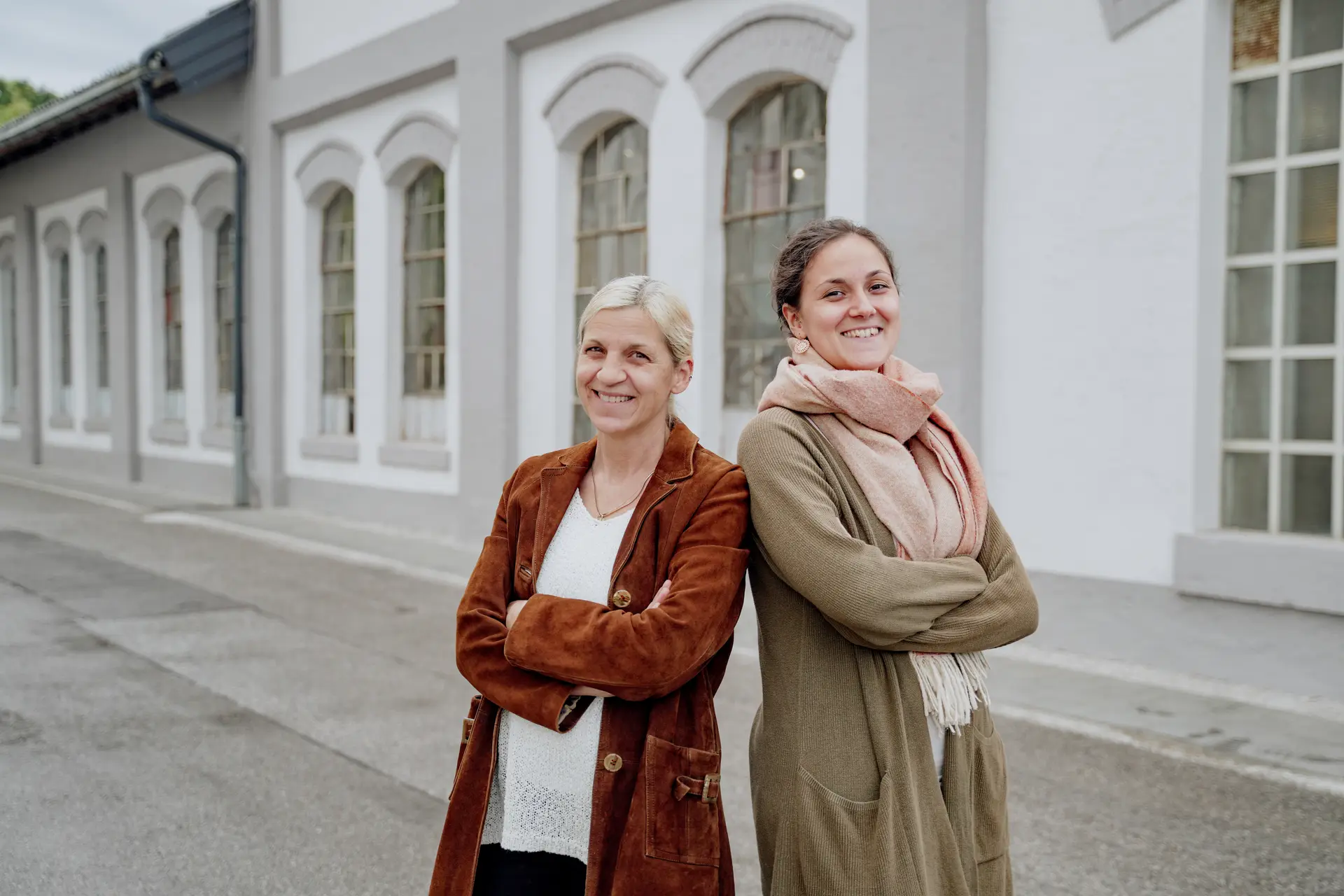Sabine und Michelle Steiner im persönlichen Gespräch